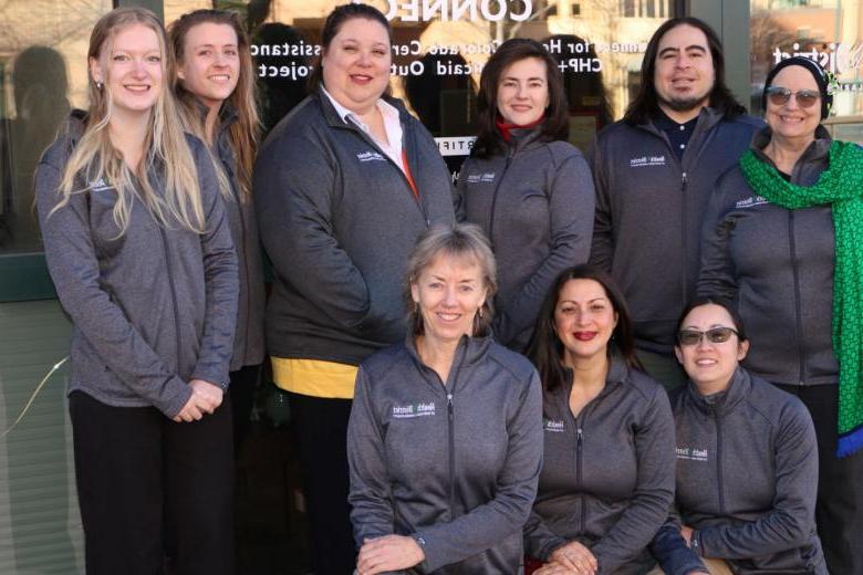 Group photo of Larimer Health Connect staff